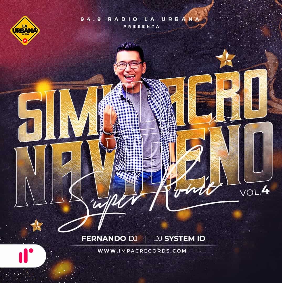 Simulacro Navideño Vol4 Urbana FM Ronie Fernando DJ System ID