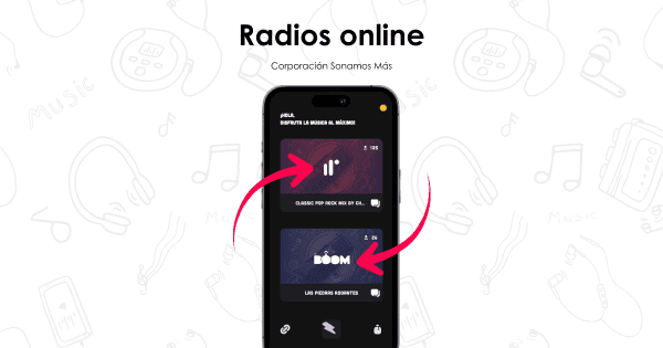 Radios Online Impac Records La Boom Corp Sonamos Mas 1