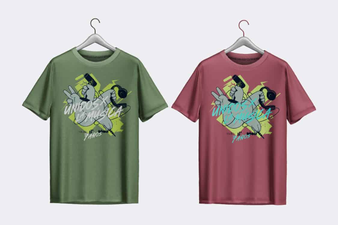 Camisetas oficiales